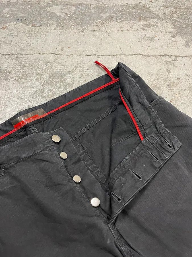 Prada 2000s Prada Black Cozy Pants Size US 34 / EU 50 - 10 Thumbnail