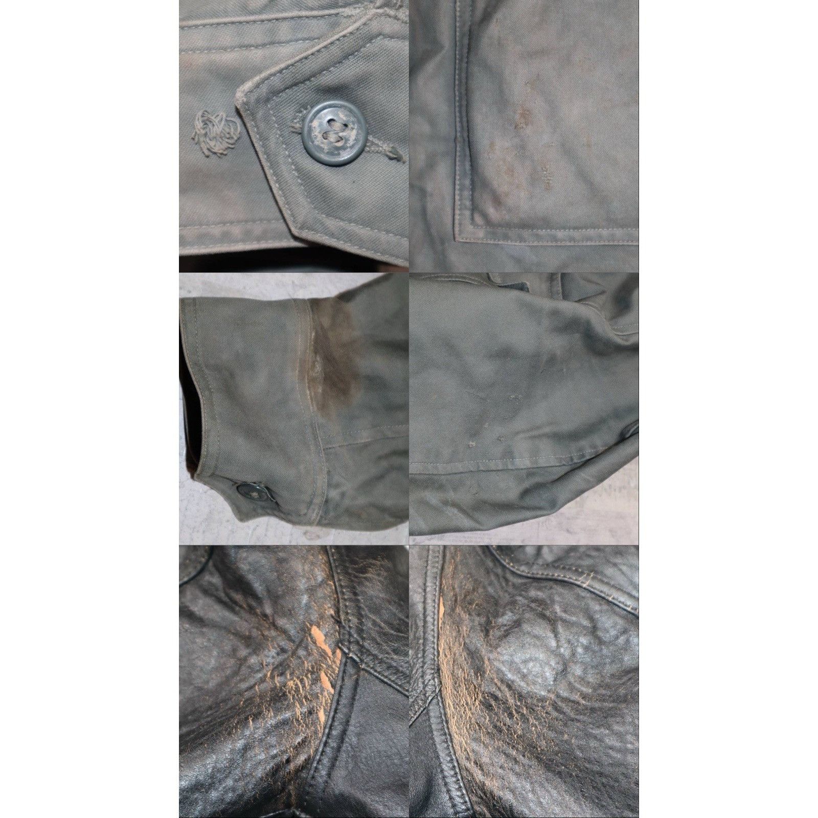 Vintage Lot 9 VTG US Military Army Navy Field Jackets 50s–90s M65 Size US XL / EU 56 / 4 - 22 Thumbnail