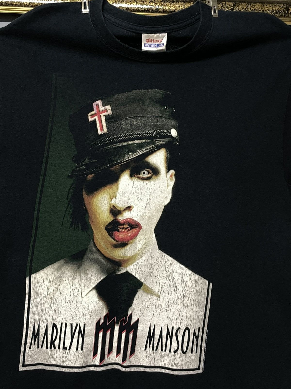 Band Tees Vintage Original Marilyn Manson Antichrist Superstar Tshirt Size US L / EU 52-54 / 3 - 3 Thumbnail