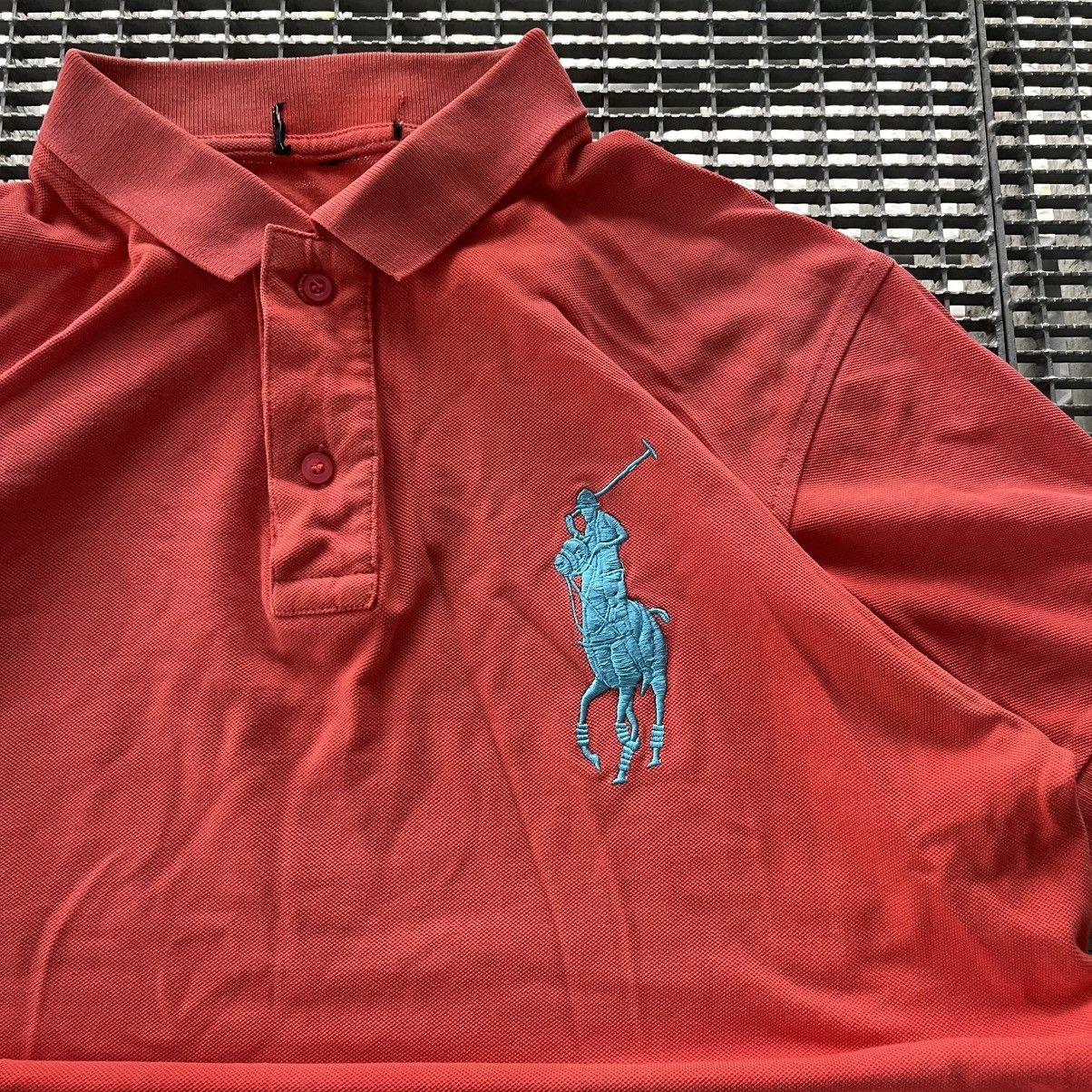 Polo Ralph Lauren Vintage Polo Ralph Lauren Big pony Rugby Shirt Chief Keef Size US XL / EU 56 / 4 - 2 Thumbnail