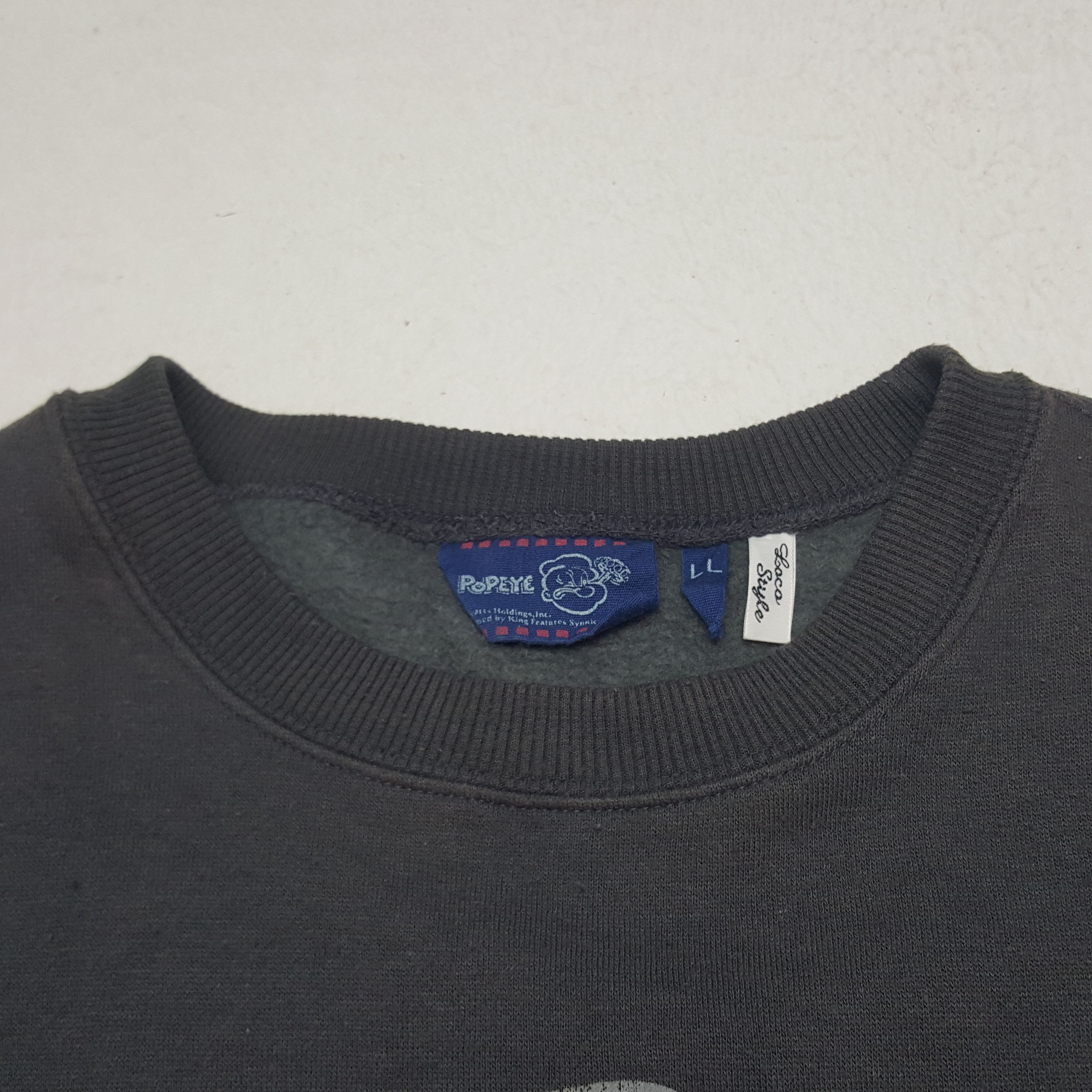 Cartoon Network × Vintage Vintage Popeye American Cartoon Character Sweatshirt Size US L / EU 52-54 / 3 - 4 Thumbnail