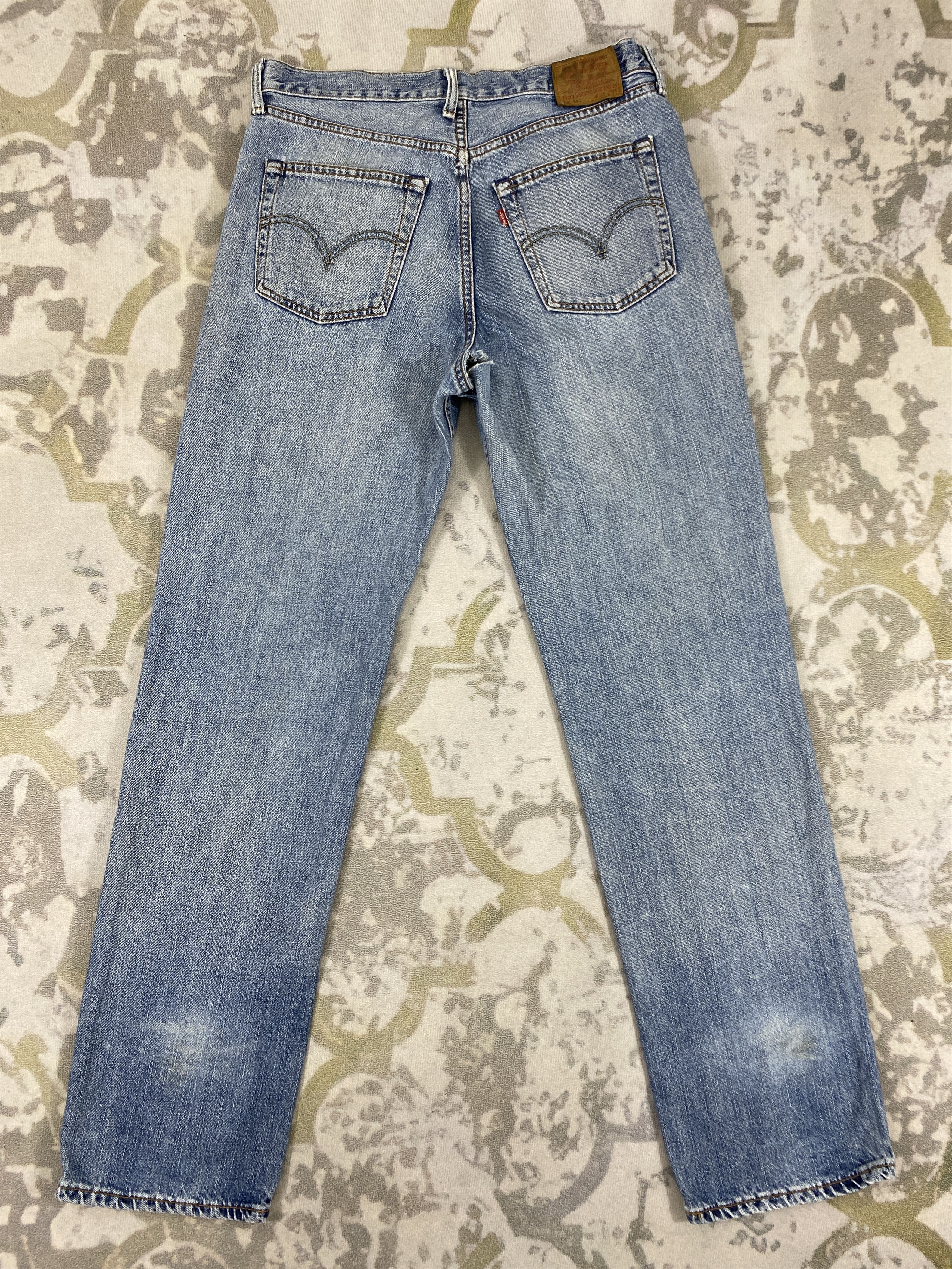 Levi's Distressed Blue Vintage Levi's 502 Jeans 34x34.5 - JN3564 Size US 34 / EU 50 - 2 Thumbnail