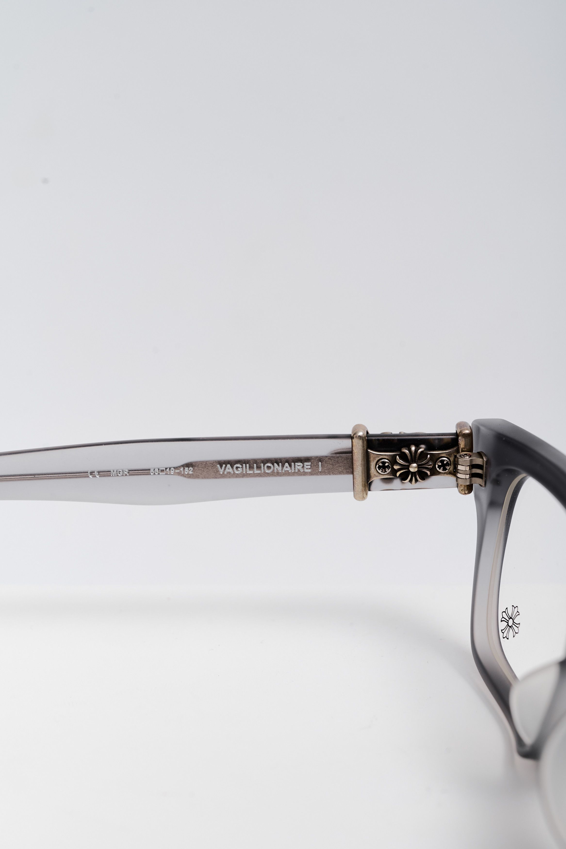 Chrome Hearts CHROME HEARTS VAGILLIONAIRE II MATTE GRAPHITE GLASSES Size ONE SIZE - 6 Thumbnail