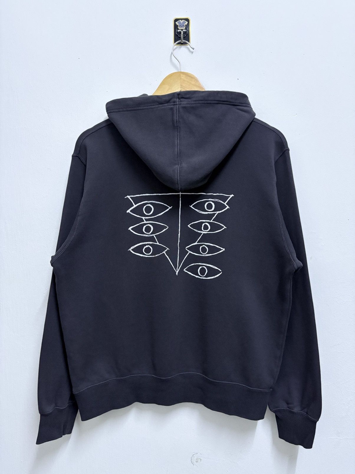 Japanese Brand 2000's Anime Neon Genesis Evangelion - Shinji Ikari Hoodie Size US M / EU 48-50 / 2 - 2 Thumbnail