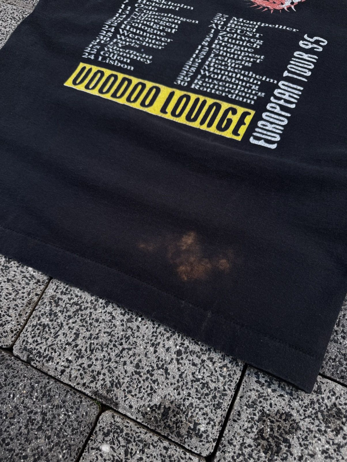 The Rolling Stones × Vintage Vintage The Rolling Stones Voodoo Lounge Tour 1995 T-Shirt Size US M / EU 48-50 / 2 - 8 Thumbnail