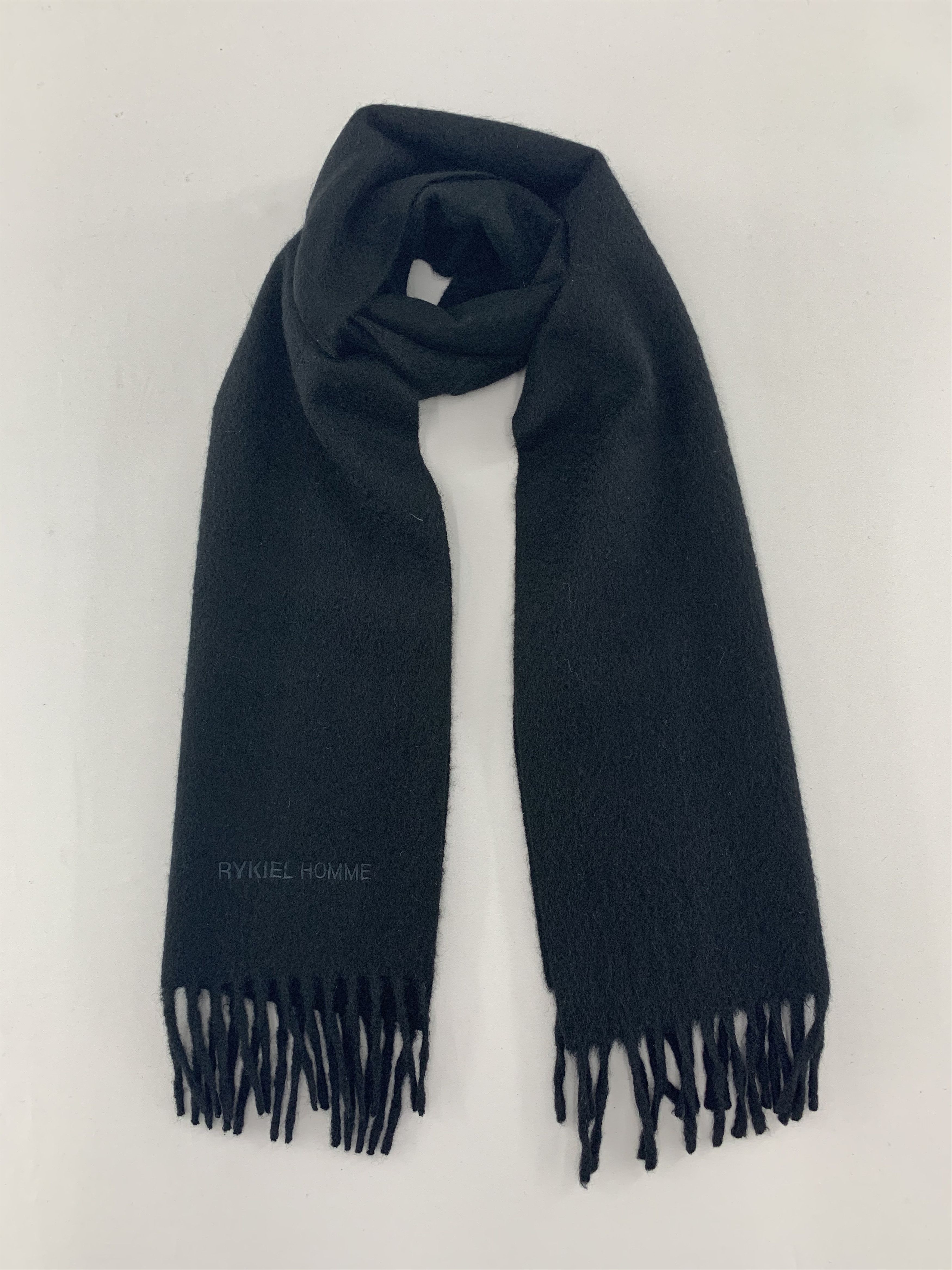 Sonia Rykiel Rykiel Homme Scarf Wool Muffler Neck Wrap BL4269 Size ONE SIZE - 1 Thumbnail