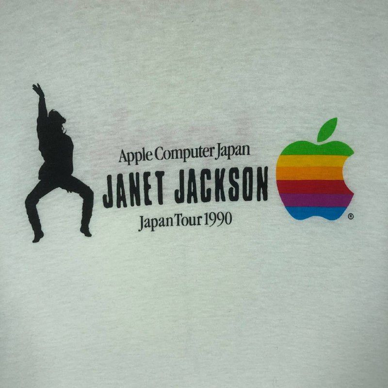 Apple × Band Tees Vintage 90's "Apple" Janet Jackson Japan Tour Tee Size US L / EU 52-54 / 3 - 5 Thumbnail