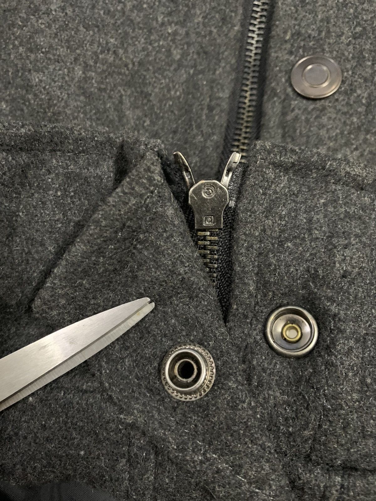 If Six Was Nine Growth by Grail Faux Fur Hooded Punk Style Duffle Jacket Size US M / EU 48-50 / 2 - 8 Thumbnail