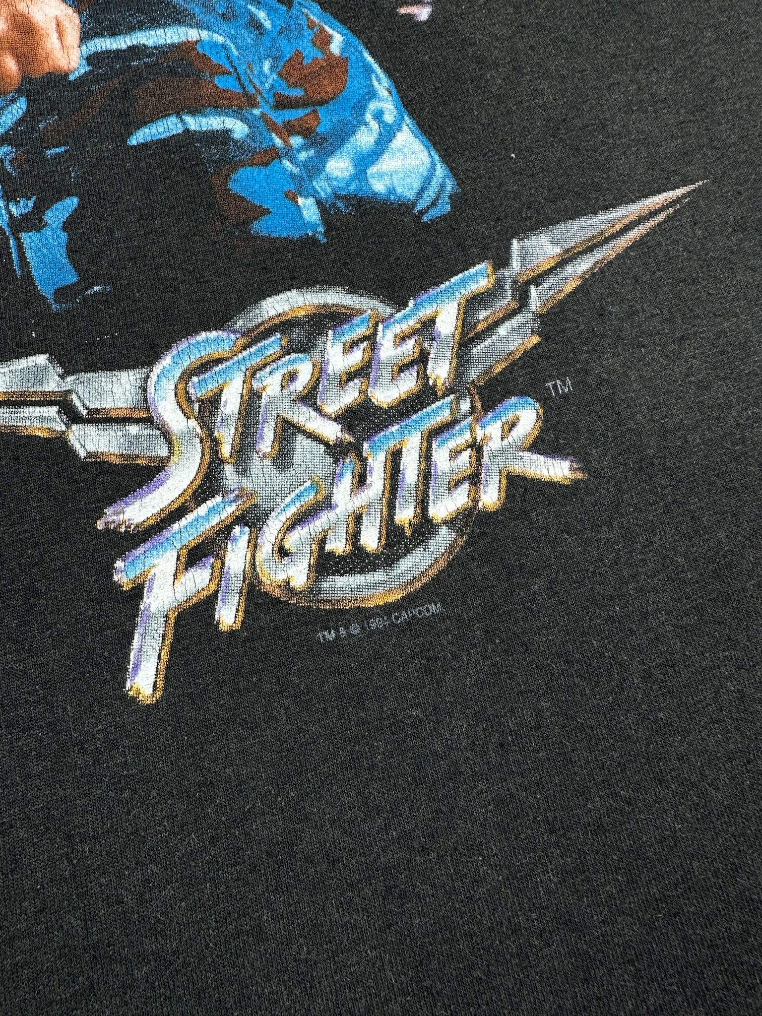 Japanese Brand Vintage 90s Streetfighter Tee mortal kombat Tekken game Size US S / EU 44-46 / 1 - 3 Thumbnail