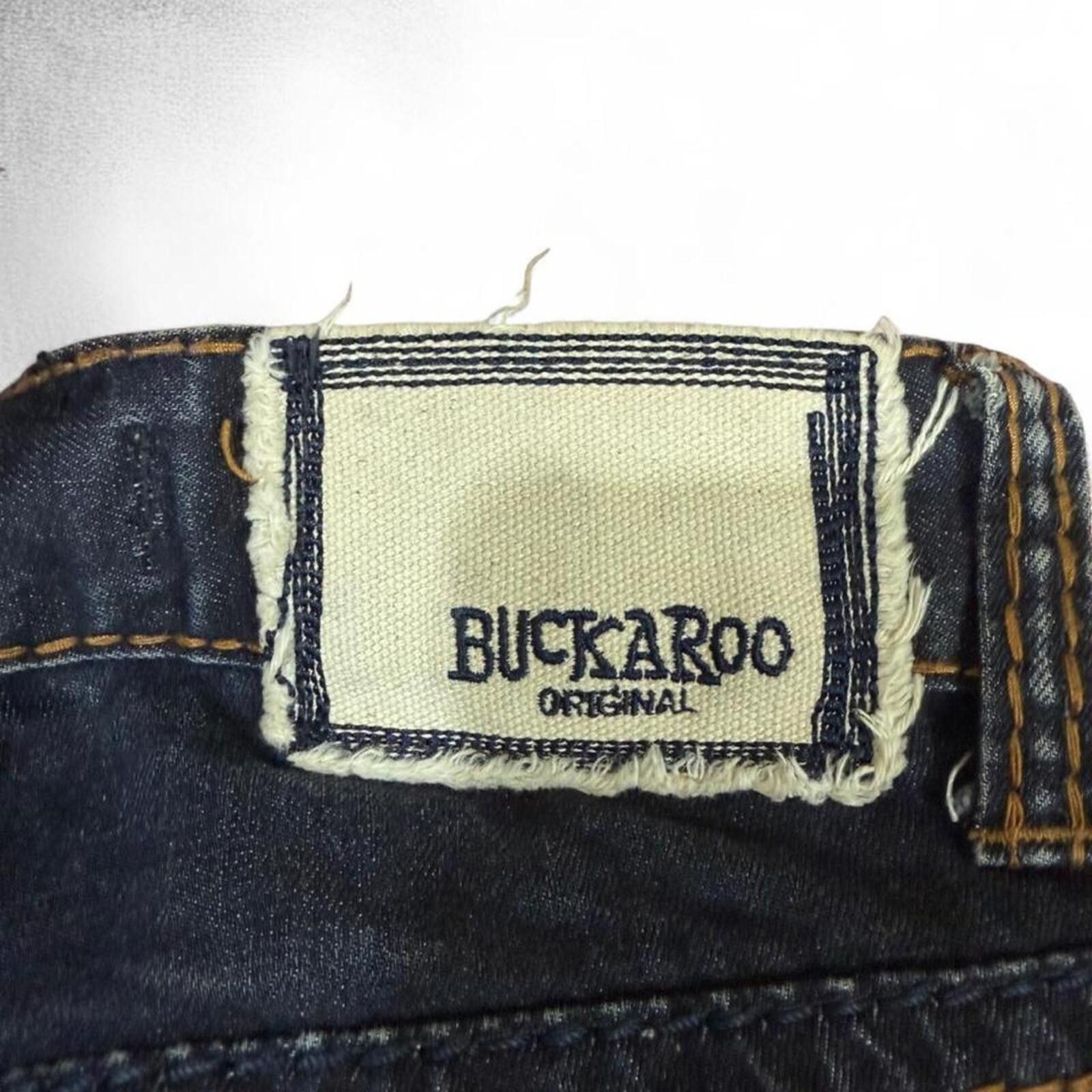 True Religion Buckaroo carbon shade denim jeans Size US 33 - 8 Thumbnail