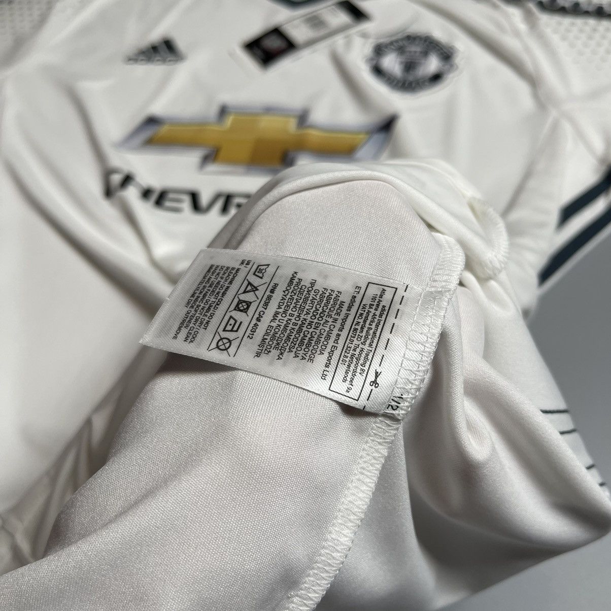 Adidas MANCHESTER UNITED ADIDAS 2016/17 THIRD JERSEY #9 IBRAHIMOVIC Size US XL / EU 56 / 4 - 14 Thumbnail