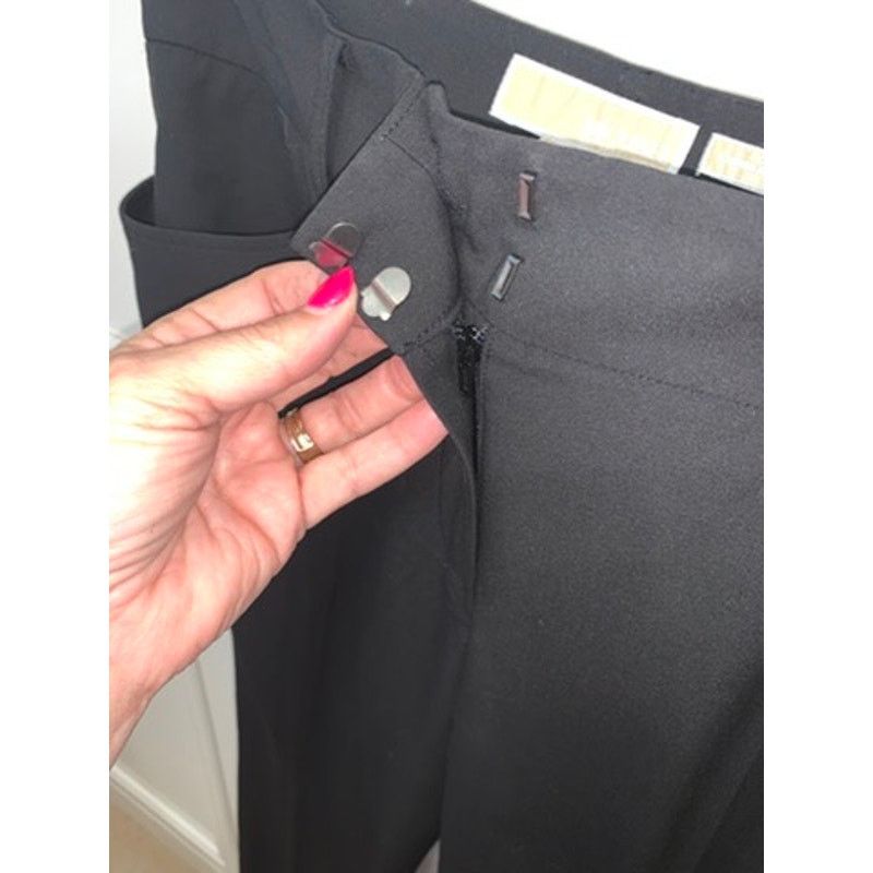 Michael Kors NWT Michael Kors Women's Black Flared Leg Pants Size 14 Size 36" / US 14 / IT 50 - 6 Thumbnail