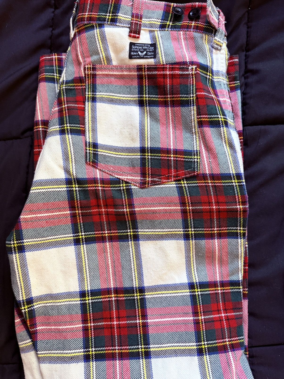Supreme Supreme Cargo Flight Pants Size 32 Tartan Plaid SS14 Size US 32 / EU 48 - 5 Thumbnail