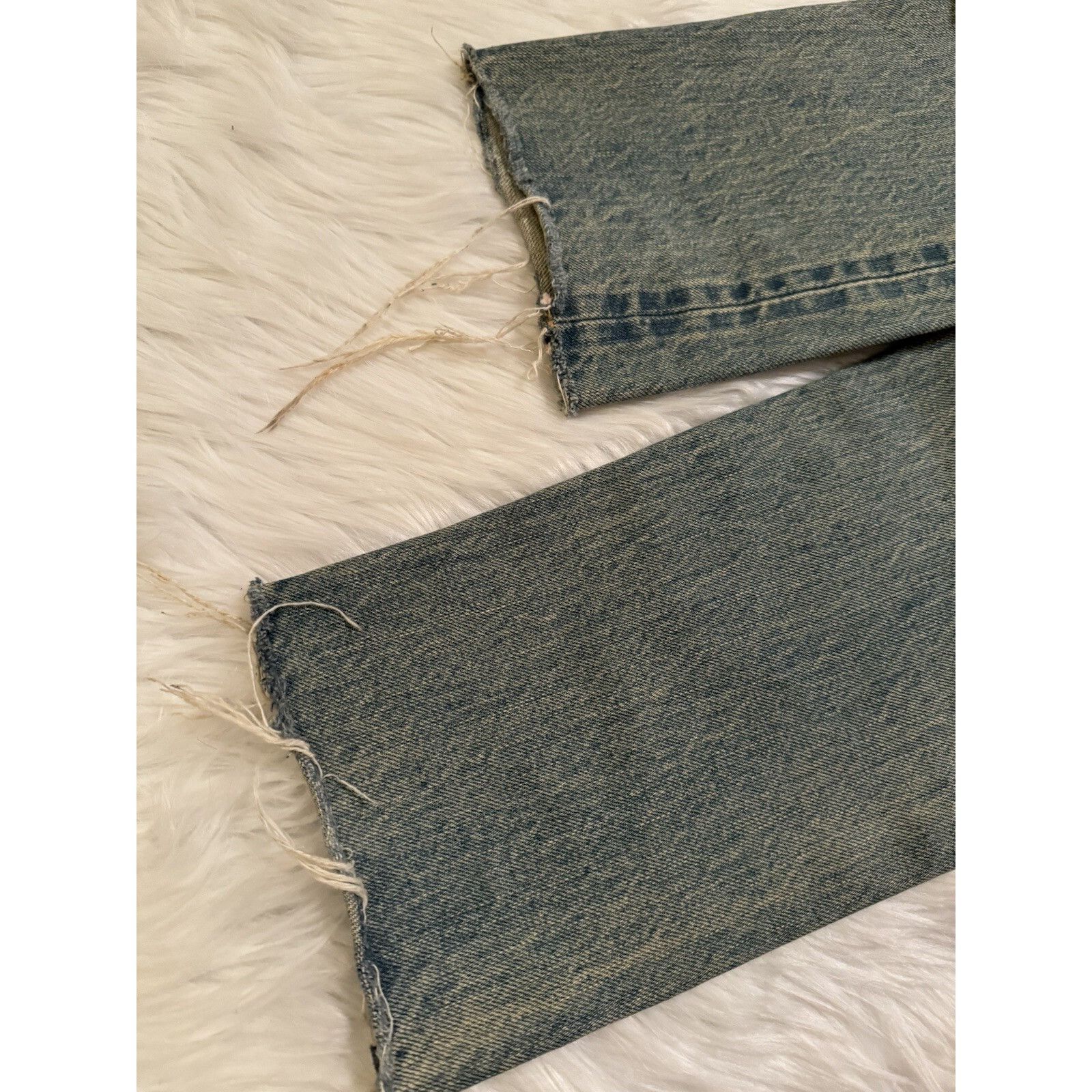 Ermenegildo Zegna × Fear of God Fear Of God x Ermenegildo Zegna Denim Jeans Light Blue 32 Size US 32 / EU 48 - 11 Thumbnail