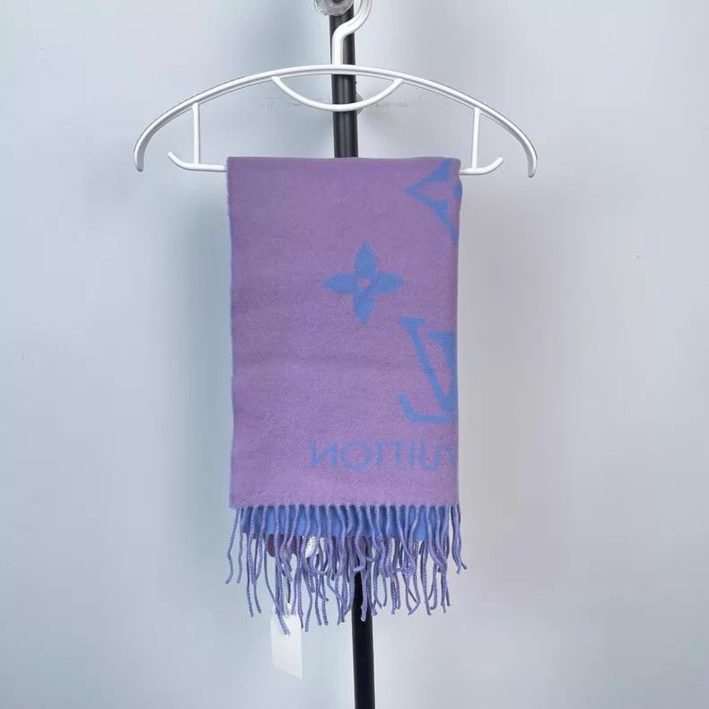 Louis Vuitton Louis Vuitton Blue-purple gradient color-block double-side Size ONE SIZE - 2 Thumbnail