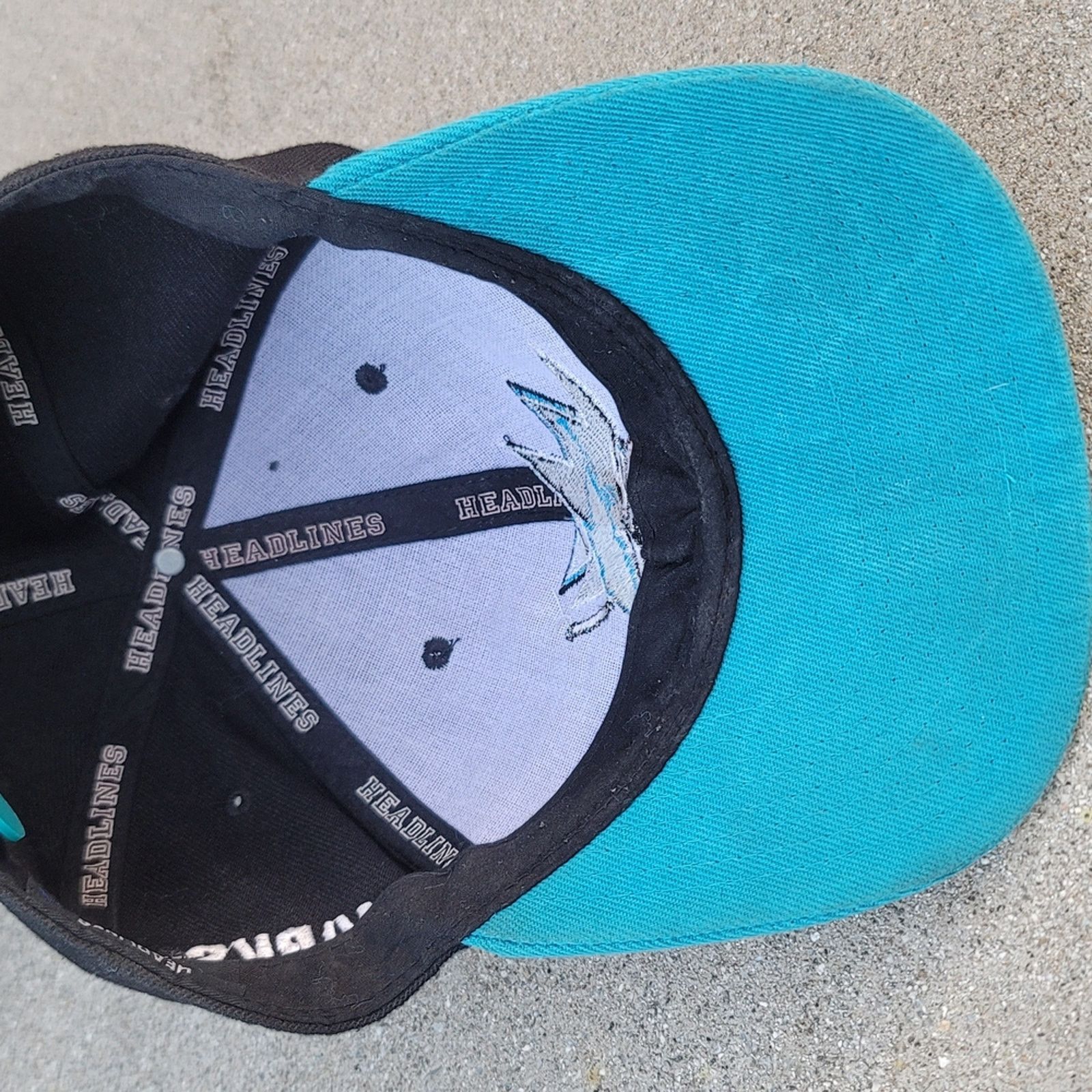 The Unbranded Brand Vtg Headlines San Jose Sharks Snapback Hat NHL Size ONE SIZE - 7 Thumbnail