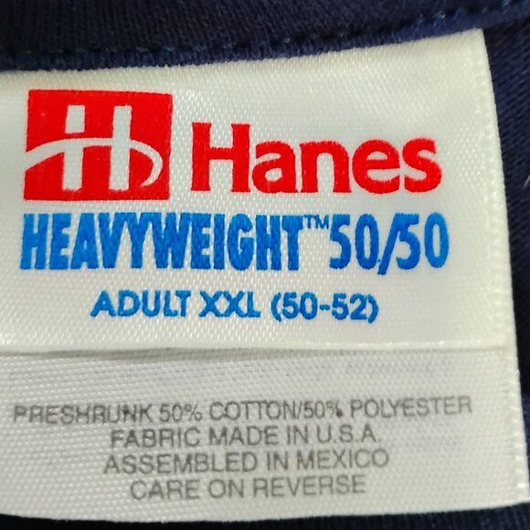 Hanes Deadstock Vintage Pan Am Logo T-Shirt Size US XXL / EU 58 / 5 - 4 Thumbnail