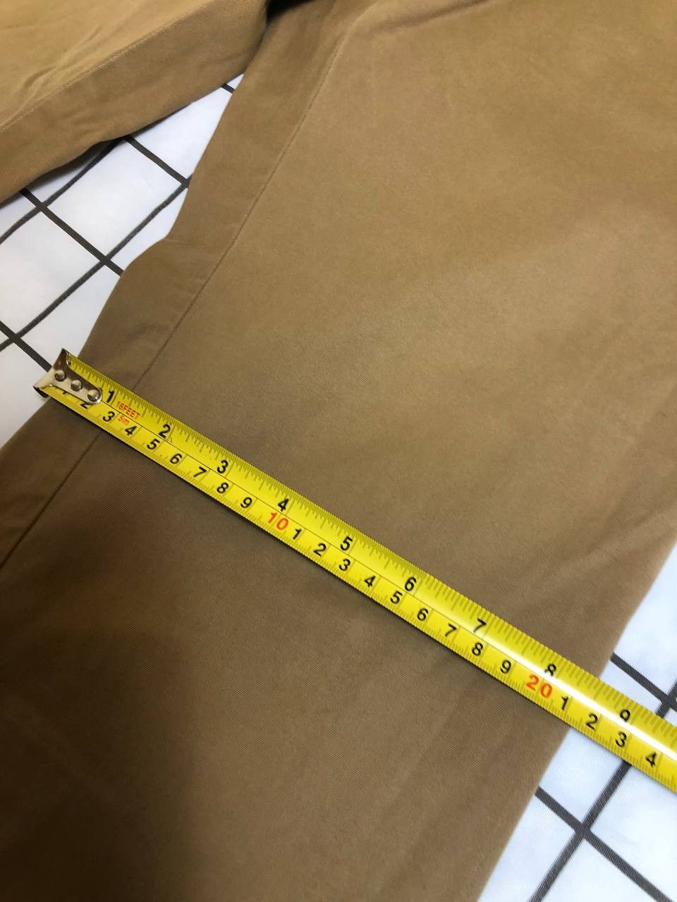 Polo Ralph Lauren Polo Ralph Lauren Mens Chino Trousers Slim Straight Beige Size US 31 - 3 Thumbnail