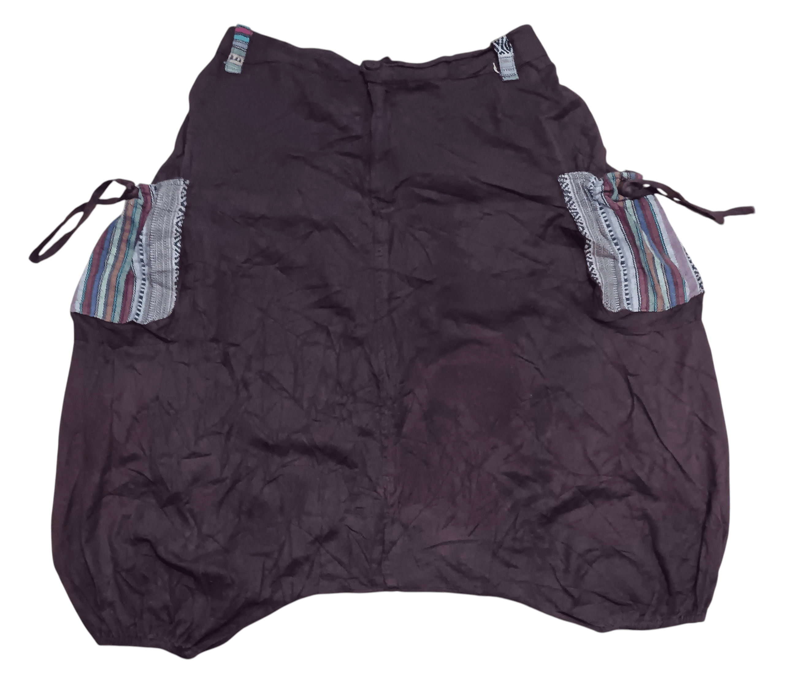 Japanese Brand RAIFU NATIVE BAGGY CROCTH PANT Size 30" / US 8 / IT 44 - 1 Thumbnail