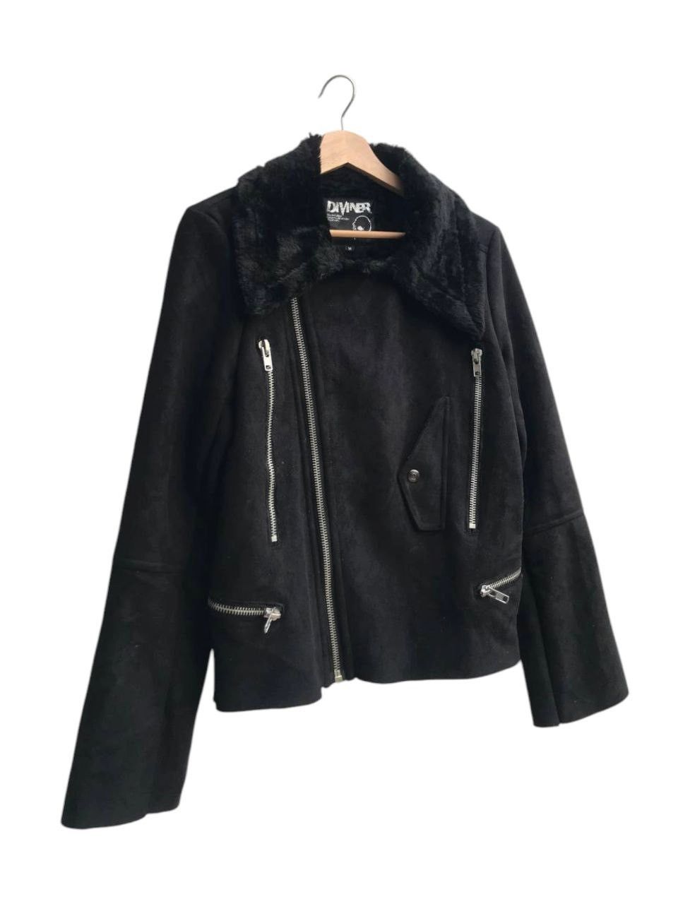 If Six Was Nine × Japanese Brand × Le Grande Bleu (L.G.B.) Diviner Punk Suede Fur Jacket Size US M / EU 48-50 / 2 - 6 Thumbnail
