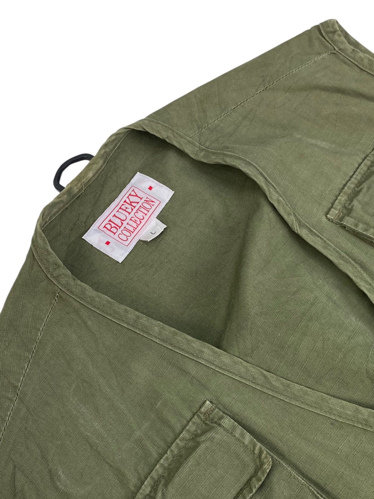 Japanese Brand × Vintage Vtg Blueky Collection Tactical Vest Military Size US L / EU 52-54 / 3 - 5 Thumbnail