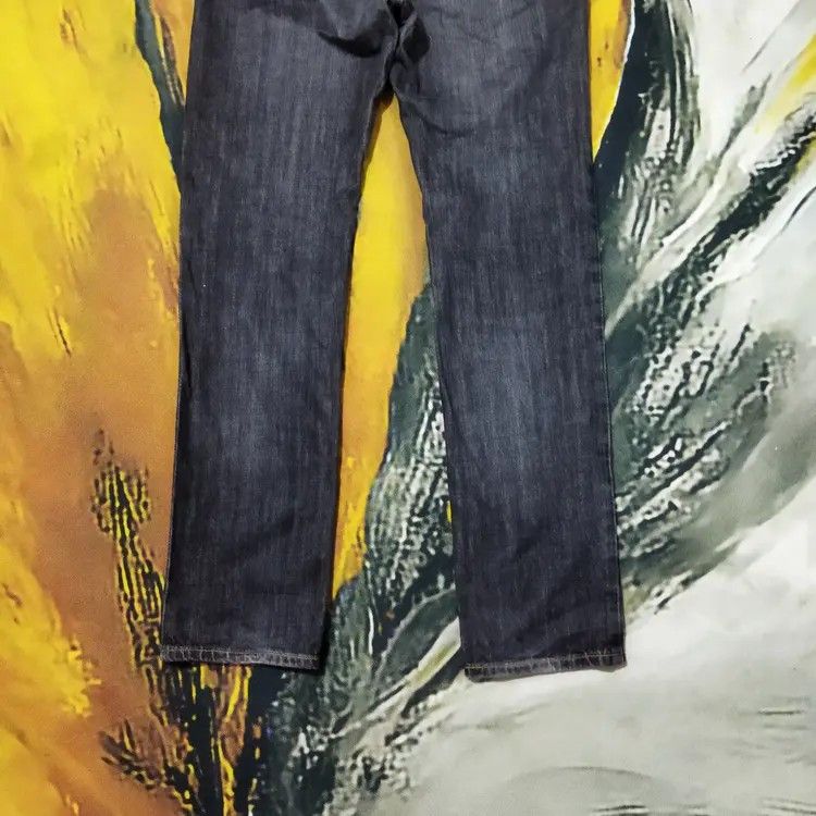 Edwin × Vintage VINTAGE EDWIN 402 DISTRESSED FADED BLACK JEANS PANTS Size US 34 / EU 50 - 9 Thumbnail