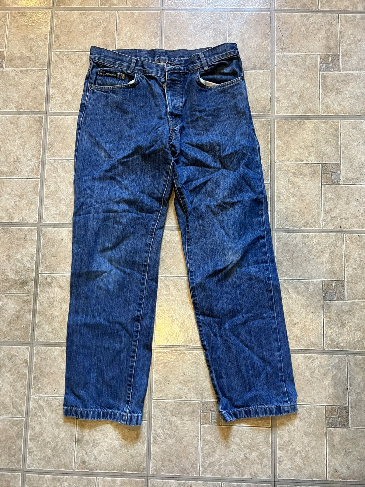 Yves Saint Laurent YVES SAINT LAURENT JEANS Size US 30 / EU 46 - 1 Thumbnail