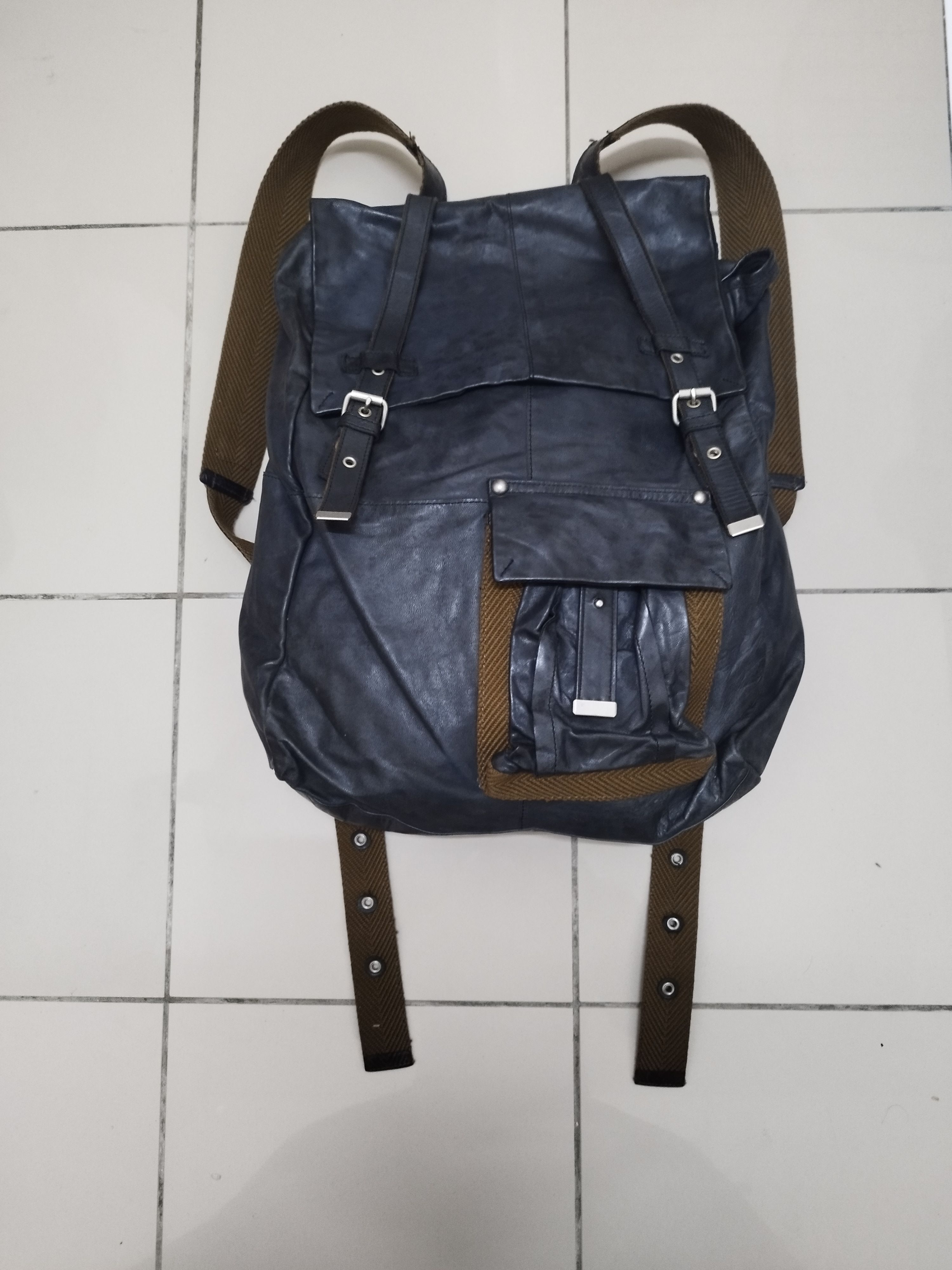14th Addiction Vintage Zer Japanese Brand Backpack leather Size ONE SIZE - 1 Thumbnail