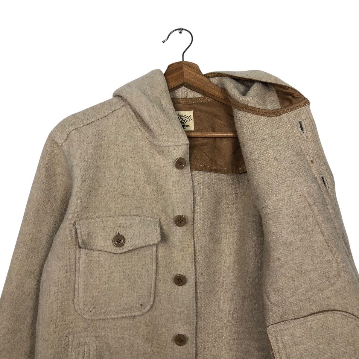 Japanese Brand 📌Vintage Button Chore Wool Jacket Sunlight Kapital Japan Size US S / EU 44-46 / 1 - 14 Thumbnail