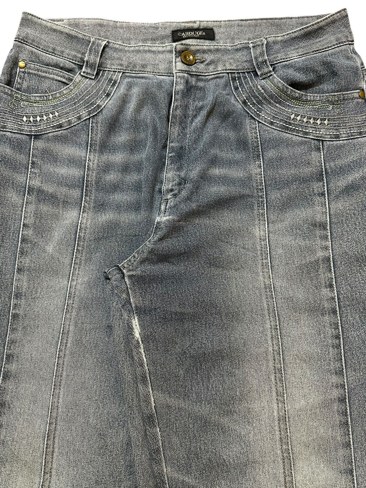 Japanese Brand Vintage Japanese Brand Blue Faded Wash Wide Leg Baggy Jeans Size US 30 / EU 46 - 4 Thumbnail
