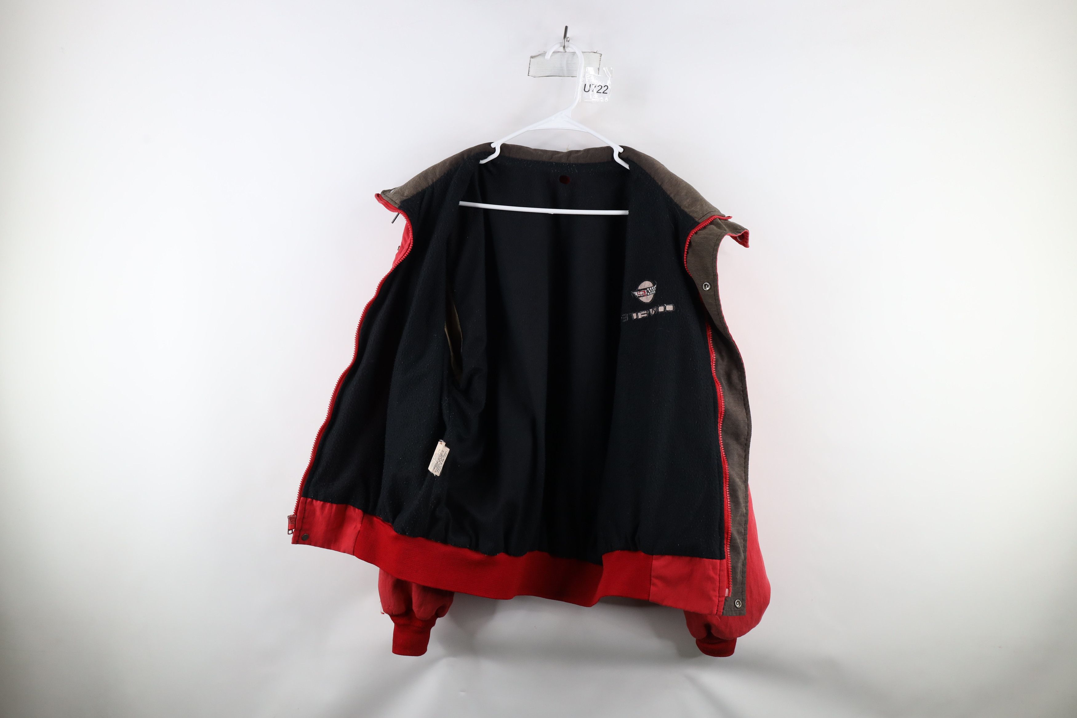 Vintage Vintage 90s Out Fleece Lined Corvette Racing Jacket USA Size US XL / EU 56 / 4 - 12 Thumbnail