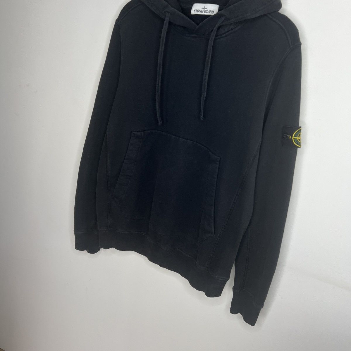 Stone Island Stone Island Hoodie Sweatshirt Hooded Black Patch Logo Size US L / EU 52-54 / 3 - 2 Thumbnail