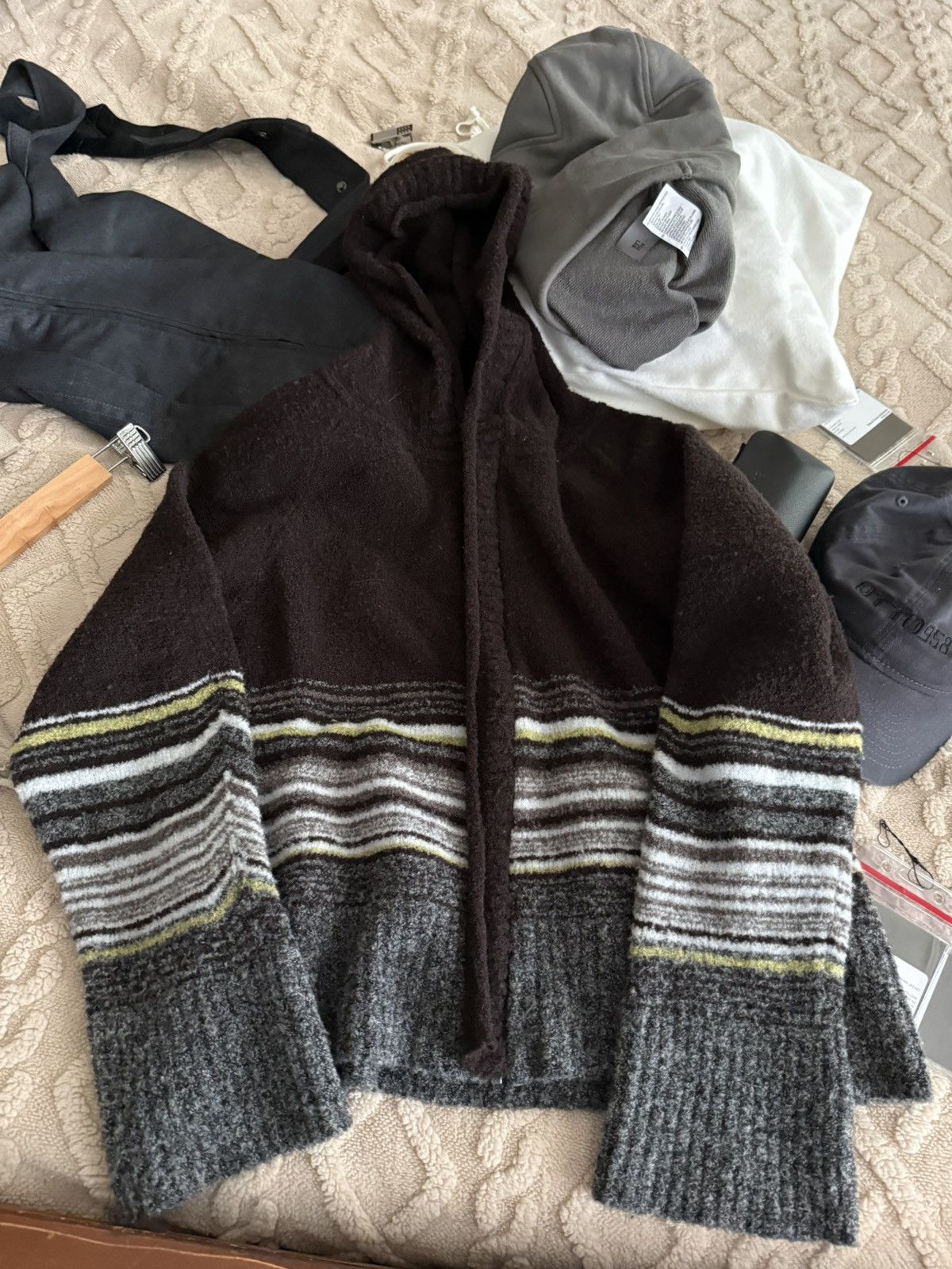 Kiko Kostadinov D Brown Ketra Hoodie 44 KK Knit 01