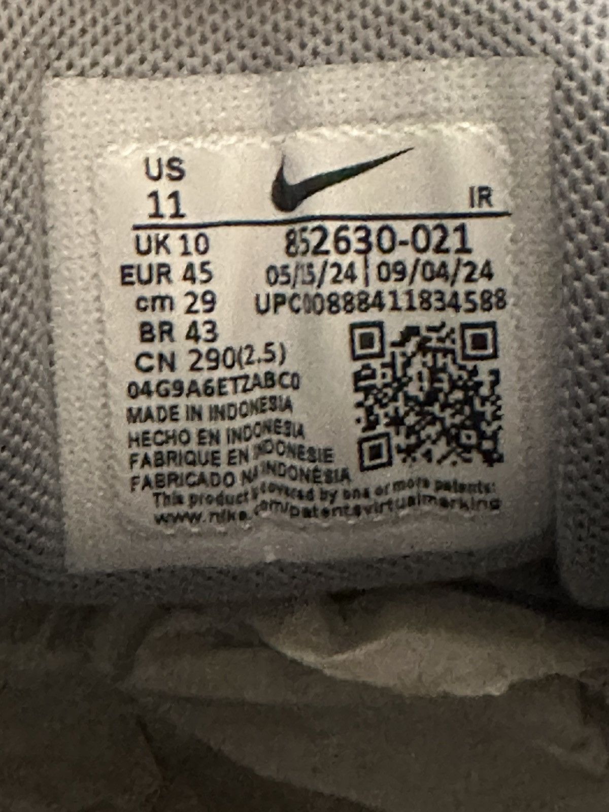 Nike Nike TN Air “Wolf Grey” Brand new Size US 11 / EU 44 - 7 Thumbnail