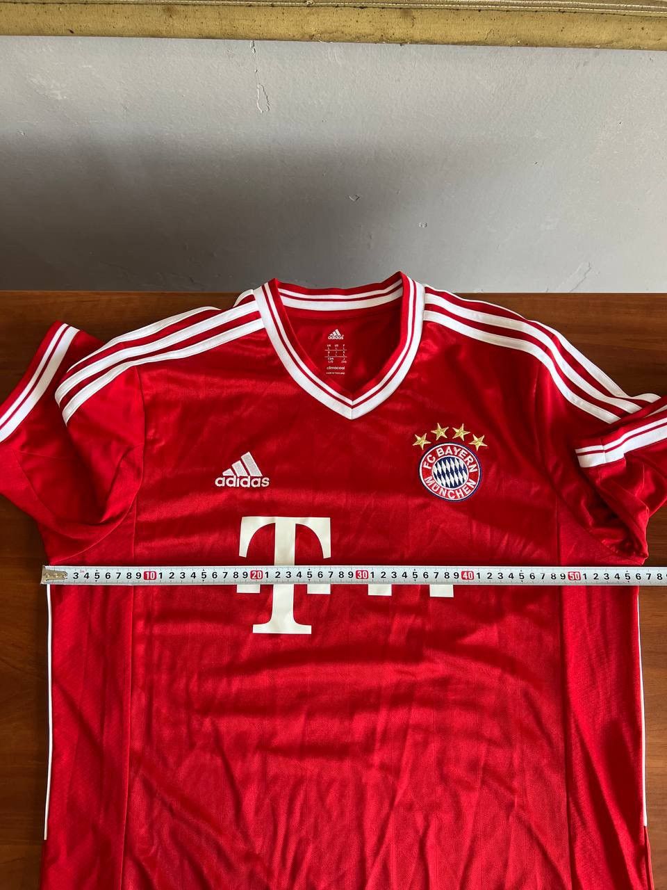 Adidas 2013/14 BAYERN MUNICH #13 HOME SOCCER FOOTBALL JERSEY SHIRT Size US L / EU 52-54 / 3 - 13 Thumbnail