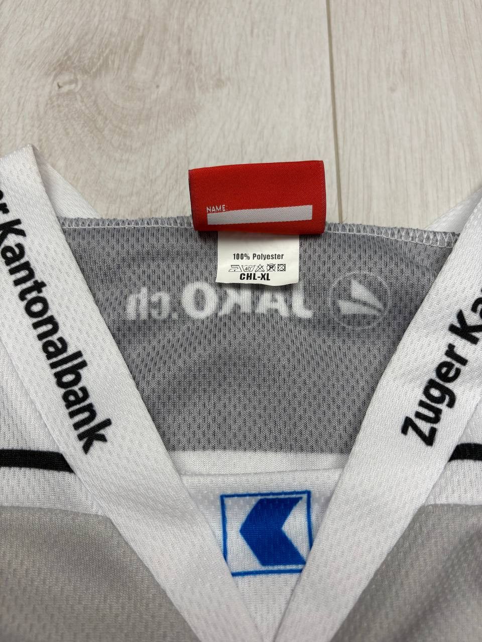NHL EVZ Zug 2009/2010 Ice Hockey #39 ZURKIRCHEN Size US XL / EU 56 / 4 - 4 Thumbnail