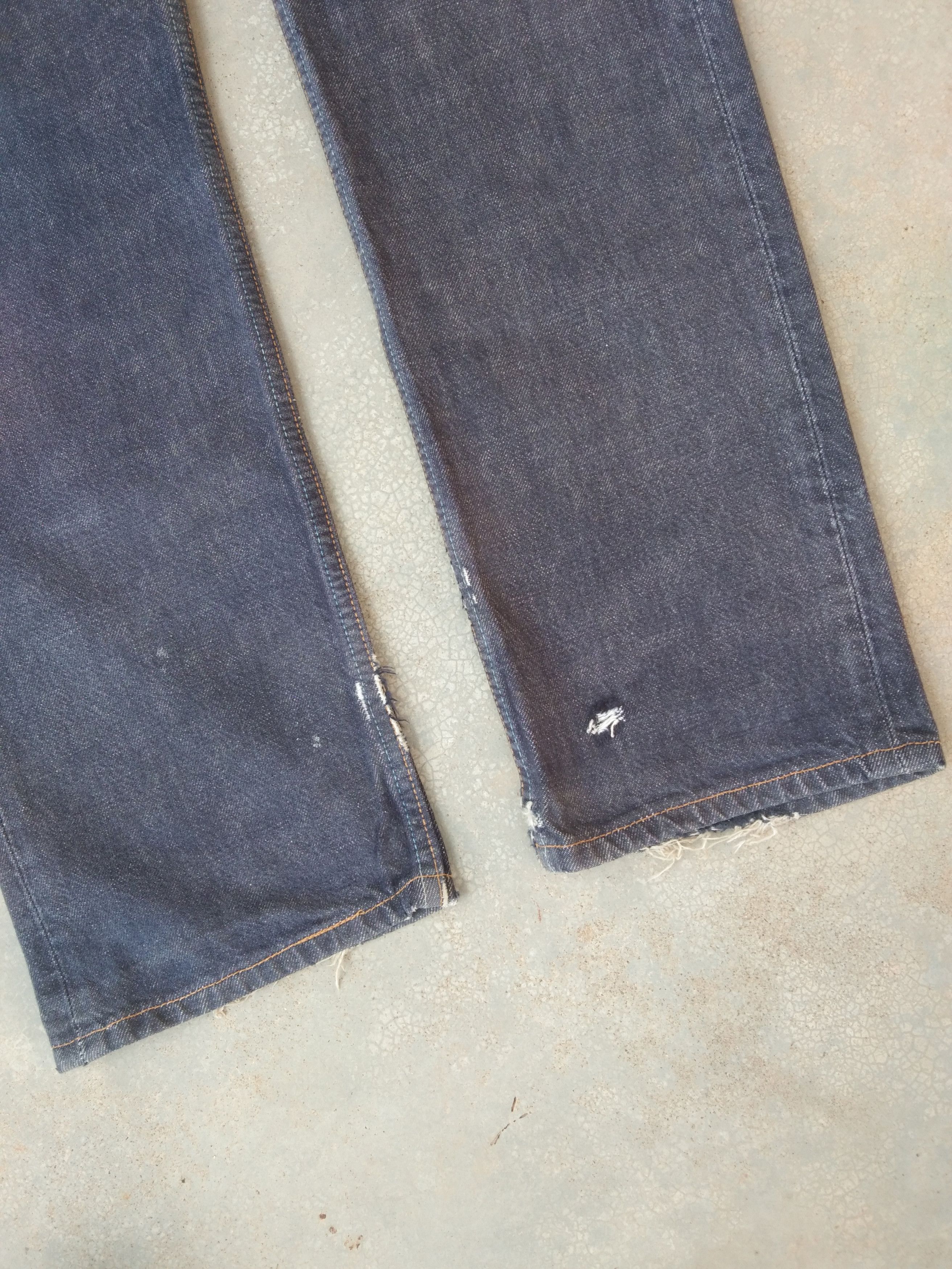 Levi's Vintage Levi's 501 Distressed Jeans 32x32 Size US 32 / EU 48 - 6 Thumbnail