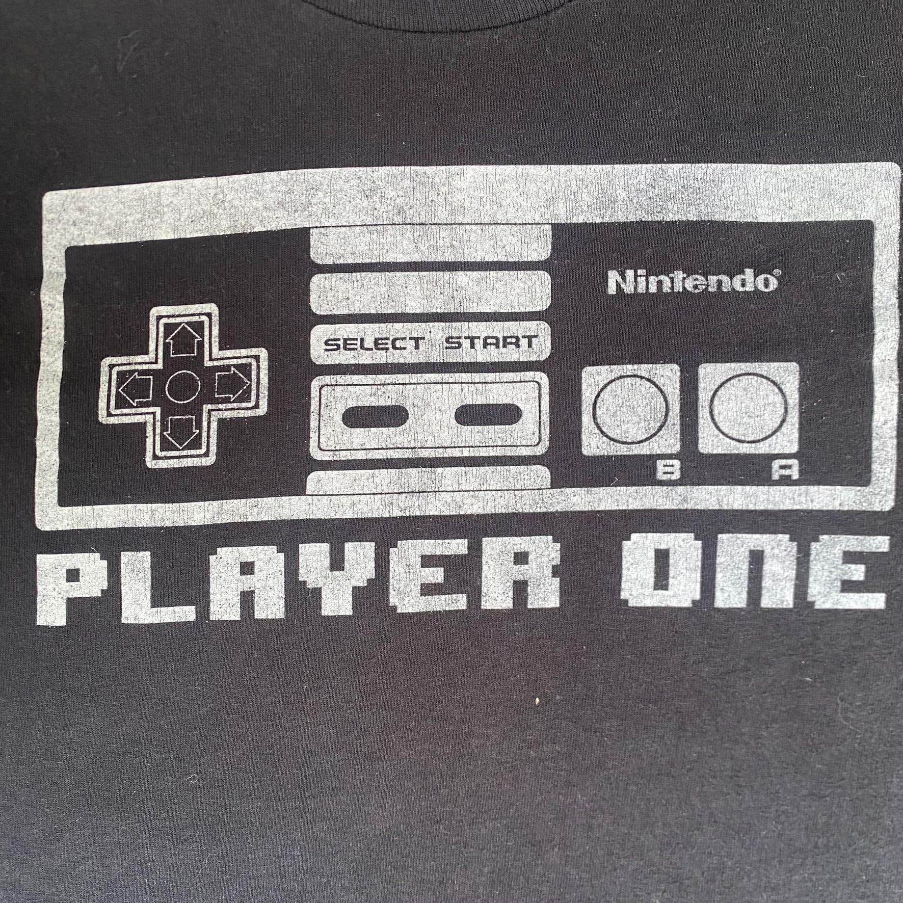 Nintendo Nintendo NES Player One Shirt Controller Retro Gamer Tee Size US XL / EU 56 / 4 - 3 Thumbnail