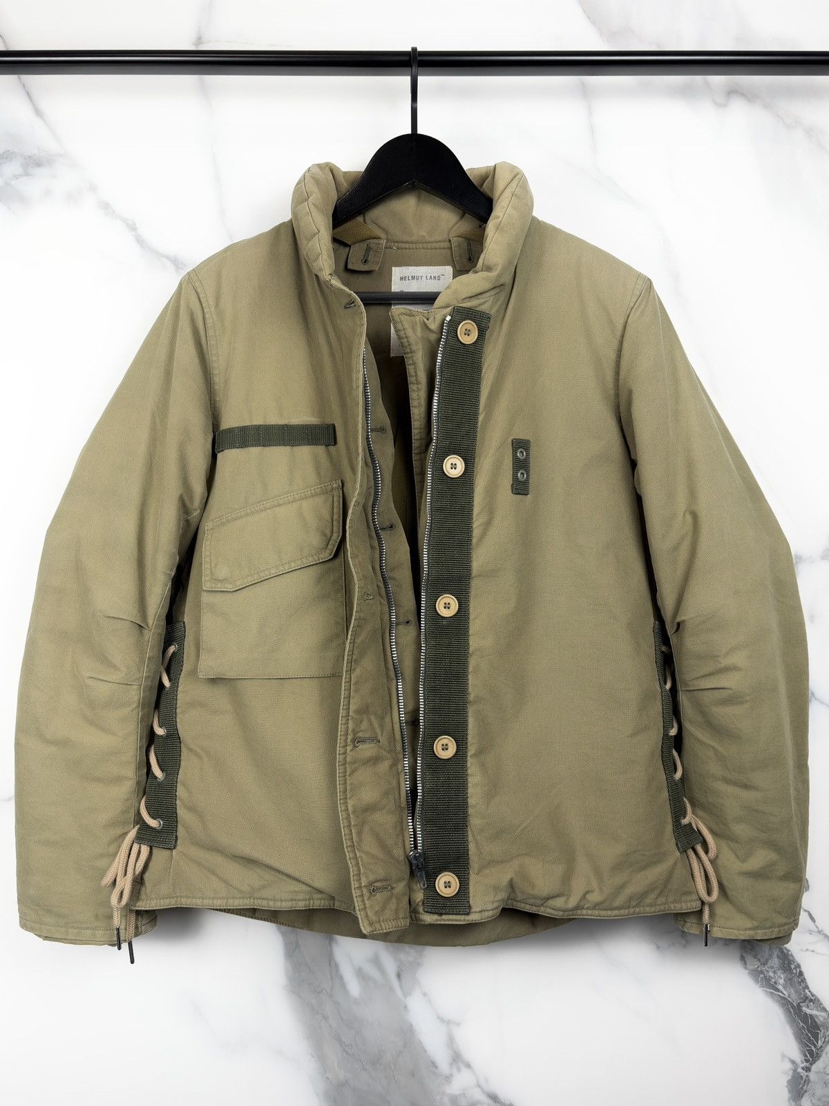 Helmut Lang AW99 Helmut Lang Vintage Cotton Bondage M69 Flak 