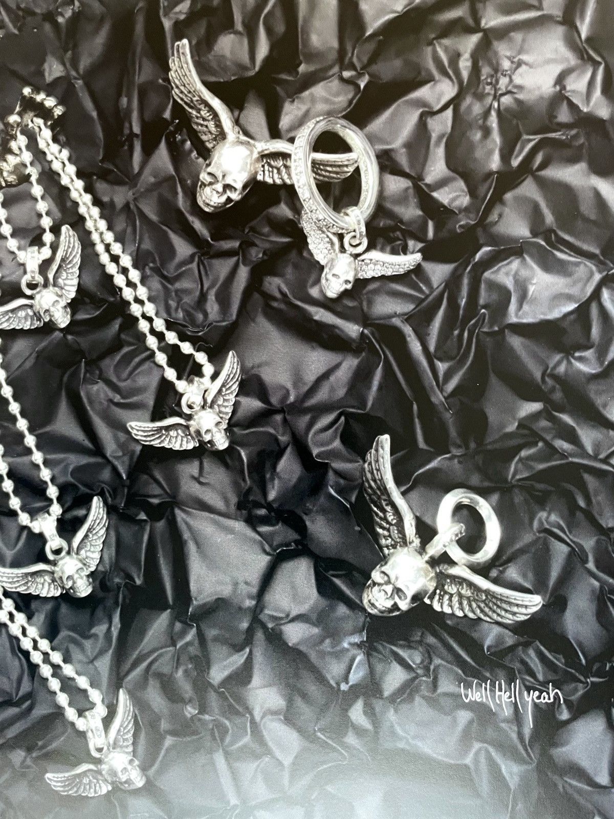 Chrome Hearts Chrome Hearts necklaces 8x11 magazine cutout Poster Size ONE SIZE - 2 Thumbnail