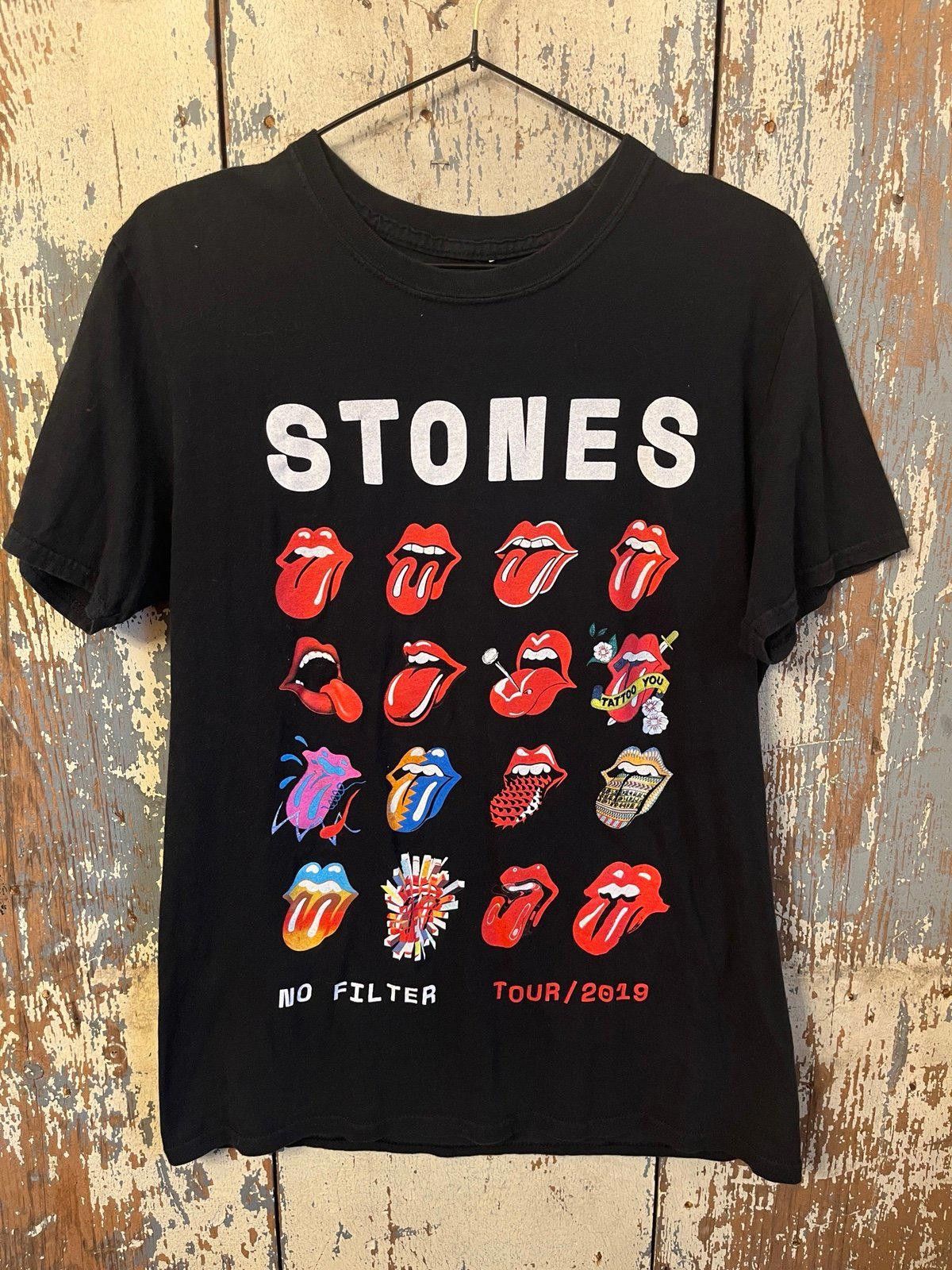 Designer Rolling Stones Tshirt tee, no filter Tour 2019 band tour tee Size M / US 6-8 / IT 42-44 - 1 Thumbnail
