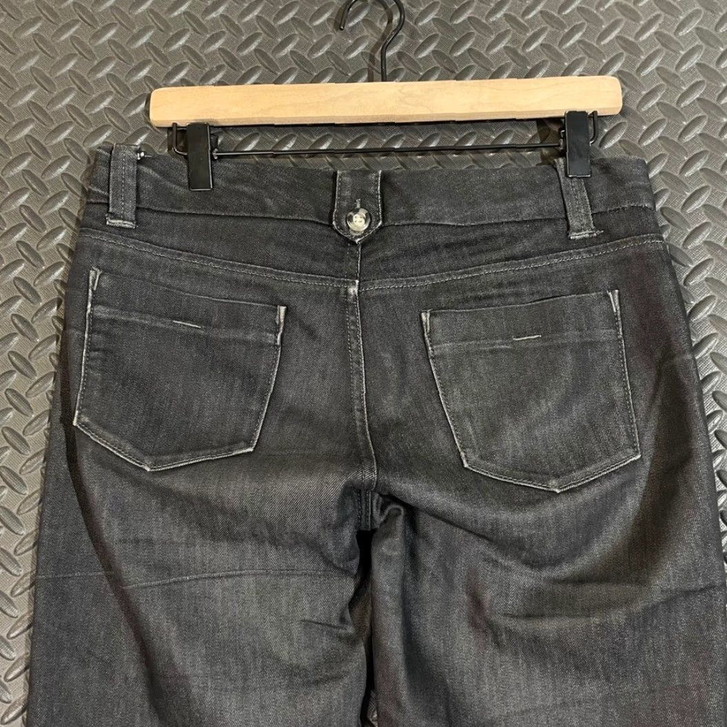 Banana Republic Banana Republic Trouser Jeans Bootcut Dark Wash 28 6R Black Women Regular Size 6 Limited Edition Jeans Size 28" / US 6 / IT 42 - 3 Thumbnail