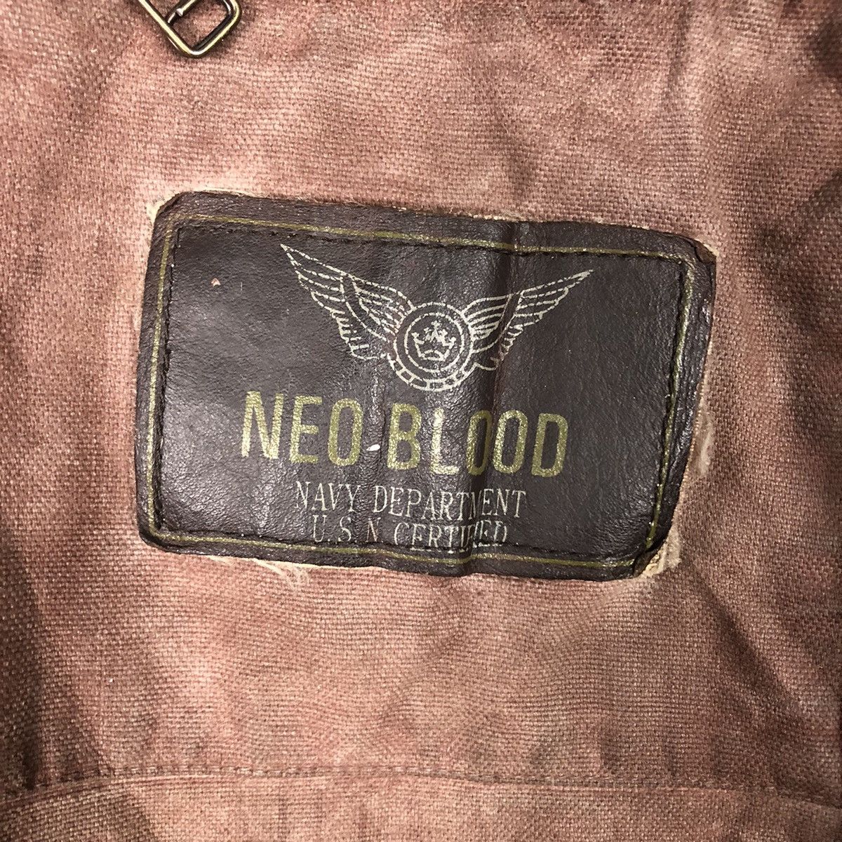 Japanese Brand 📌Vintage Leather Jacket Neo Blood Blanket Issey Miyake Size US M / EU 48-50 / 2 - 19 Thumbnail