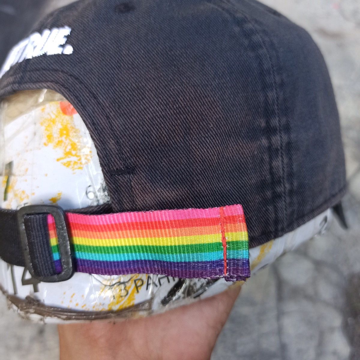 Nike LGBTQ flag designer x nike archival hat Size ONE SIZE - 8 Thumbnail