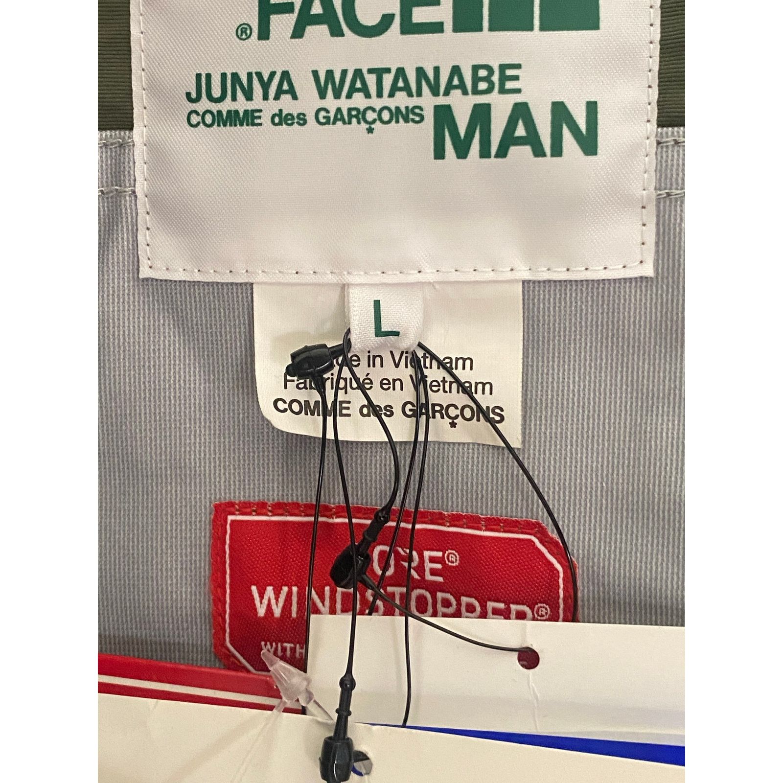 Comme des Garcons Junya Watanabe MAN x The North Face Windstopper Jacket Size US L / EU 52-54 / 3 - 7 Thumbnail