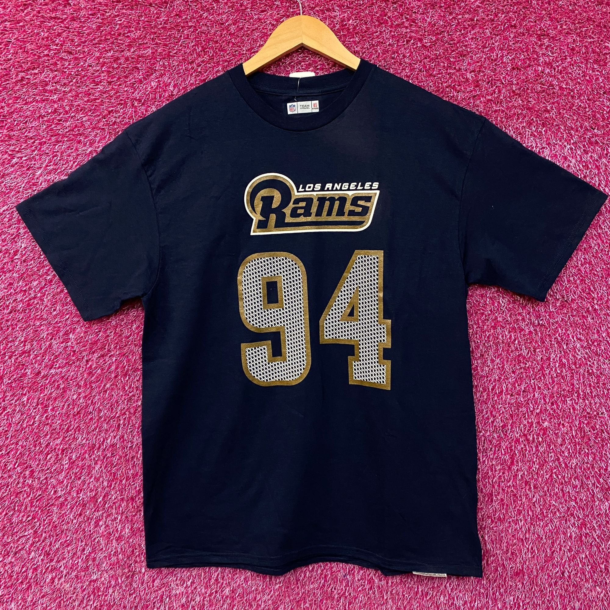 NFL Team Apparel Los Angeles Rams Robert Quinn #94 T-Shirt Large Size US L / EU 52-54 / 3 - 1 Thumbnail