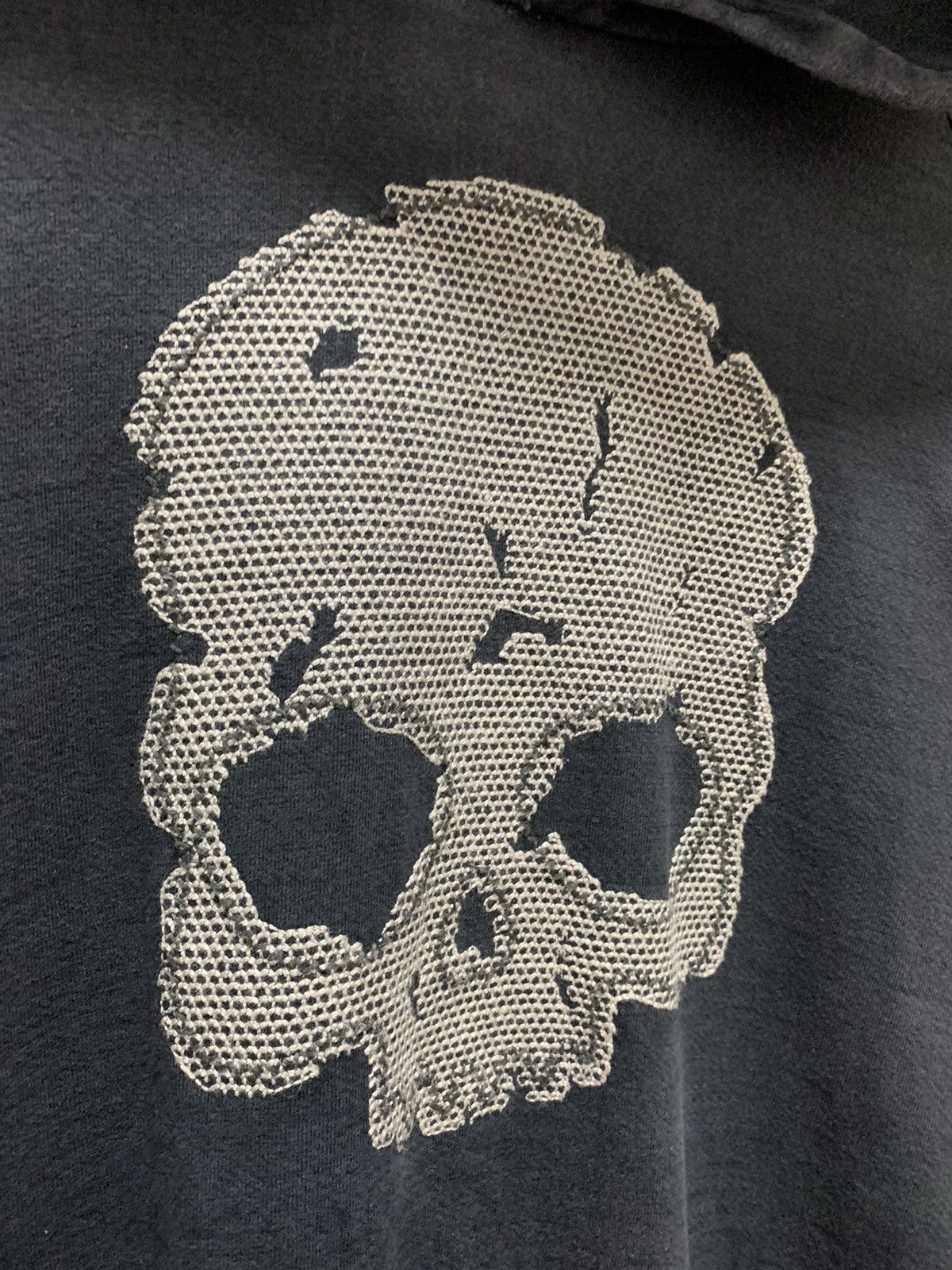 HYDROGEN Hydrogen grunge archive skull goth hoodie Size US XL / EU 56 / 4 - 7 Thumbnail