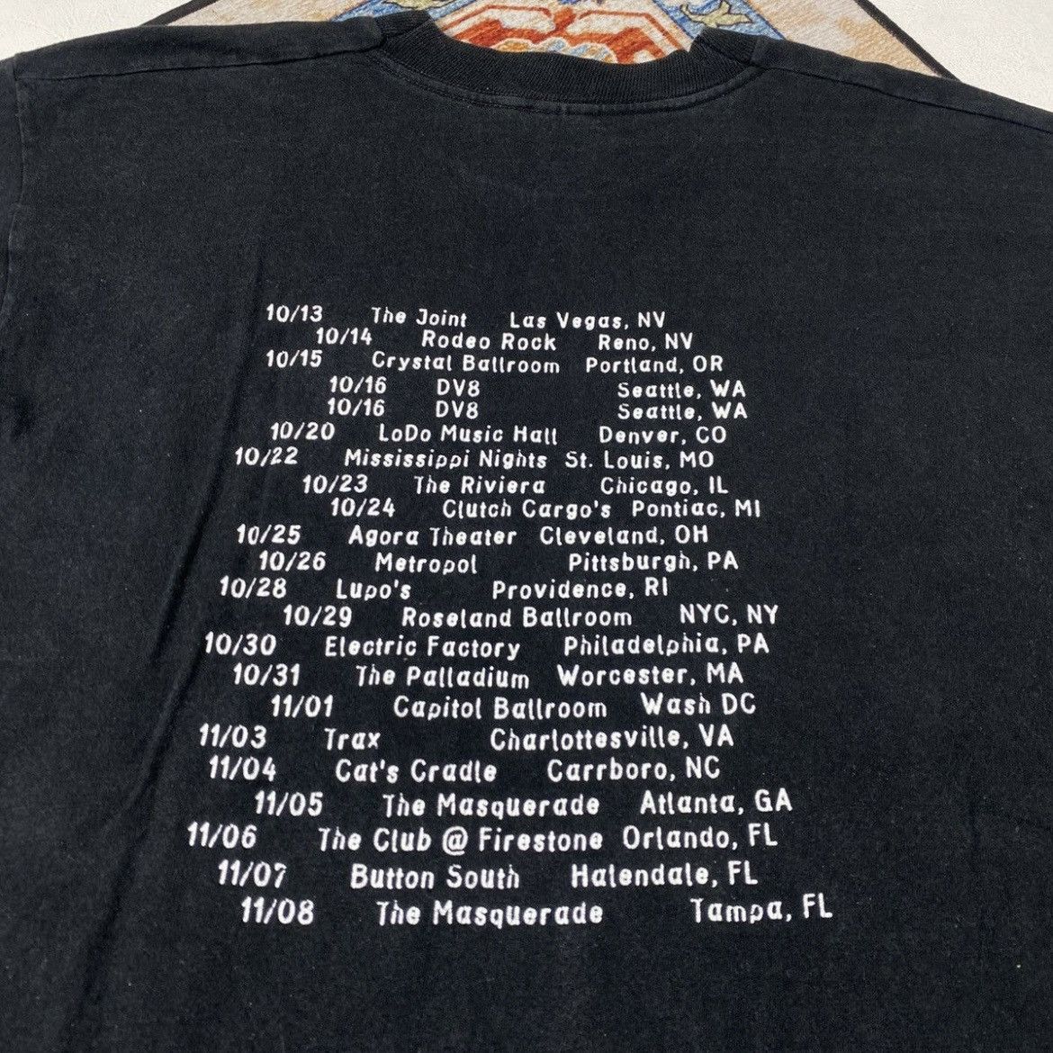 4GSELLER Vintage rancid tour as 1998 tshirt band Size US XL / EU 56 / 4 - 8 Thumbnail