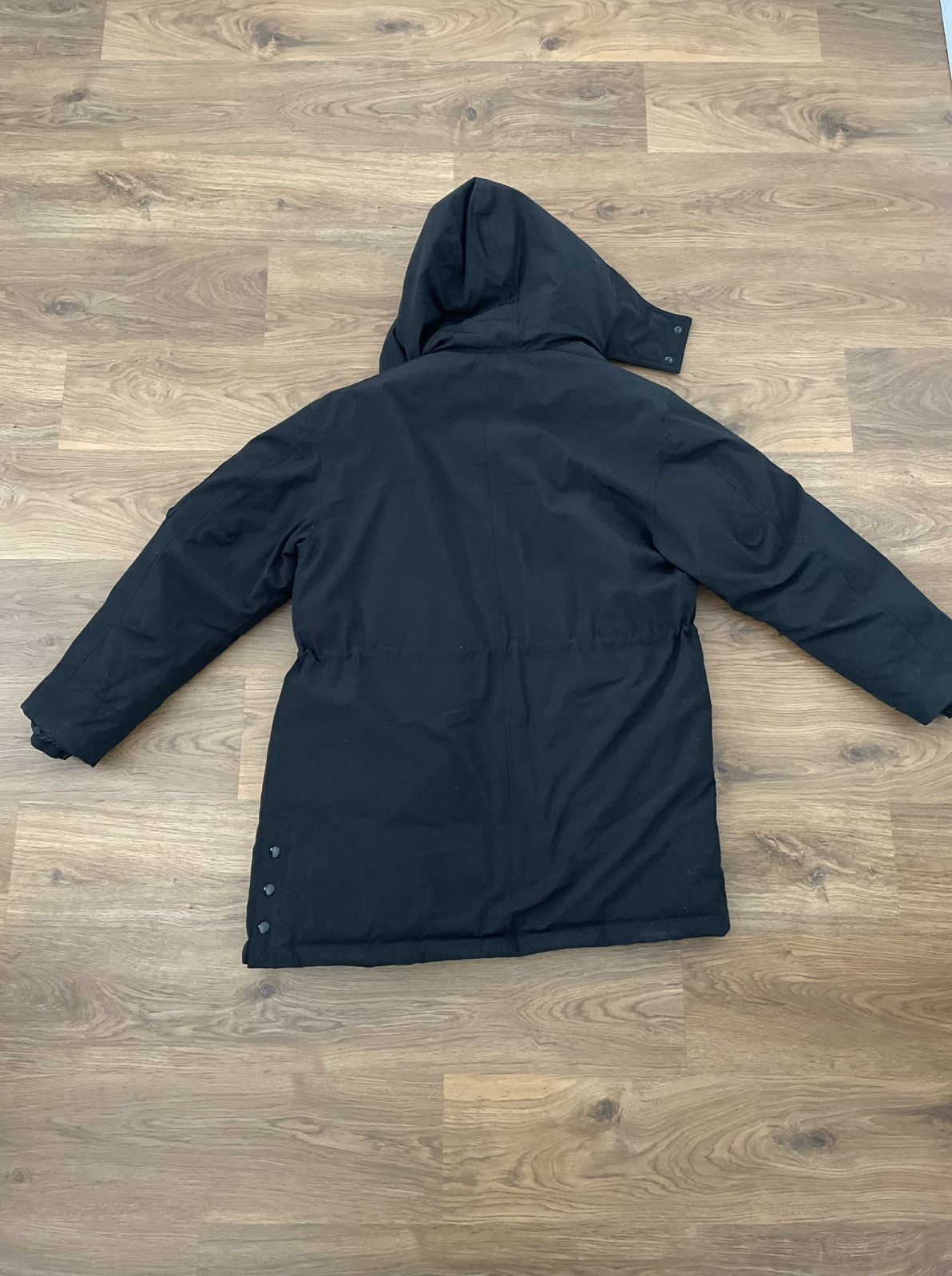 The Kooples Black Hooded Parka - The Kooples Size US M / EU 48-50 / 2 - 3 Thumbnail