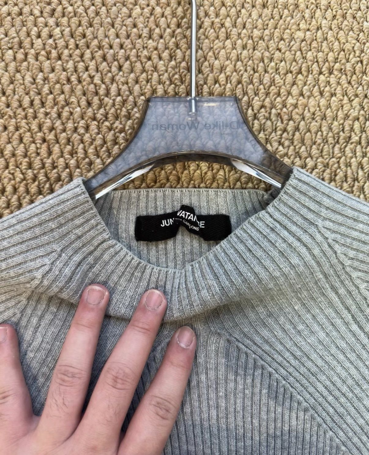 Comme des Garcons Comme des Garçons Junya Mock Neck Short Sleeve Knit Top K23 Size S / US 4 / IT 40 - 4 Thumbnail